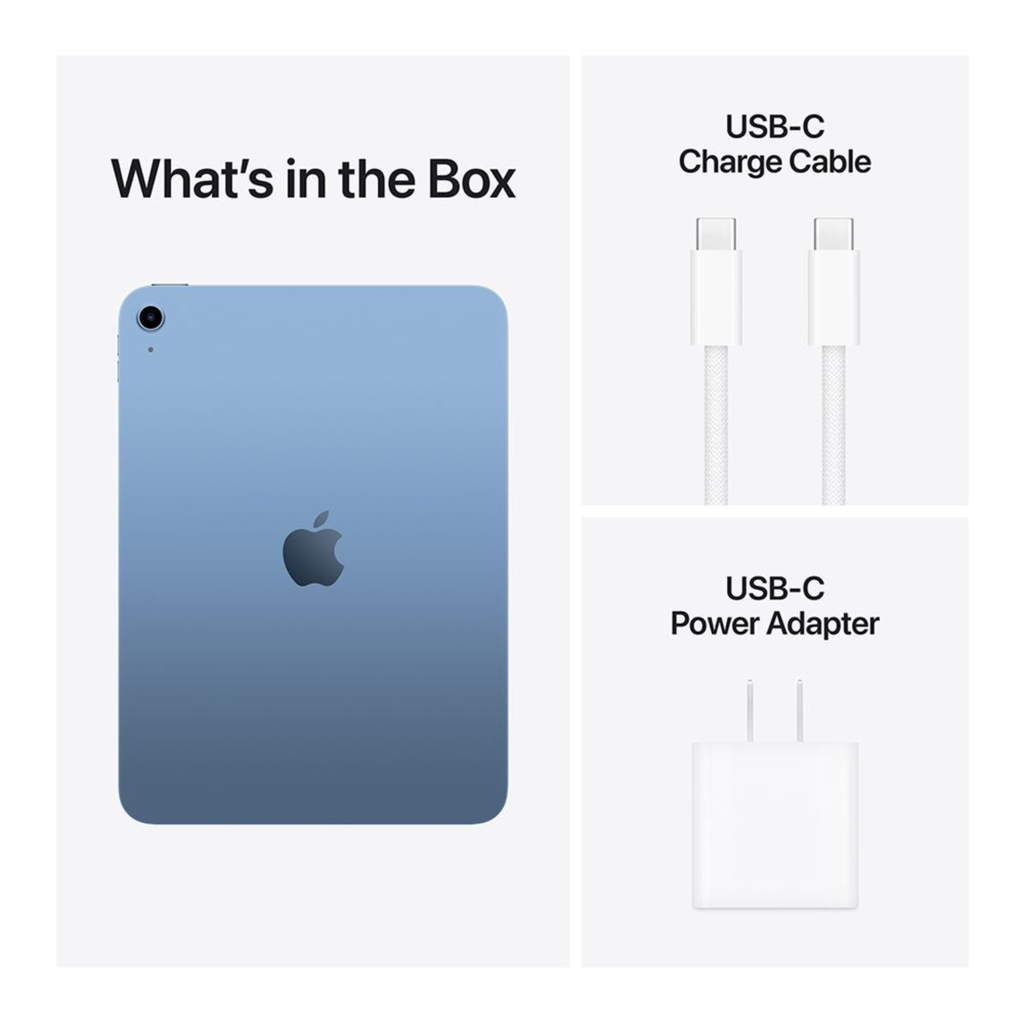 Apple iPad 11" (2025) Wi-Fi 256GB - Chip A16 Bionic, Pantalla Liquid Retina, USB-C, Azul (11.ª Generación)