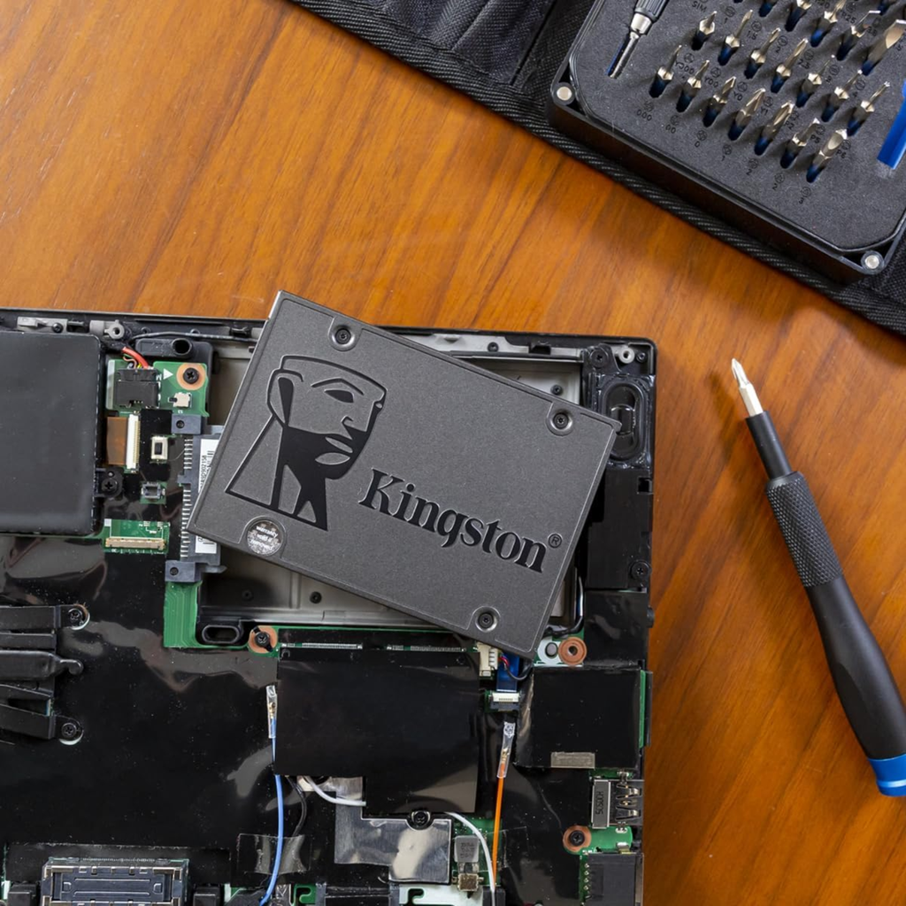 Kingston A400 480GB – SSD Interno 2.5" SATA III, Hasta 500MB/s, Mejora de Rendimiento para Laptops y PC