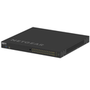 NETGEAR AV Line M4250-26G4F-PoE++ – Switch Administrable 24 Puertos Gigabit con PoE++ (720W), 4 Puertos SFP, Optimizado para AV-over-IP, Montaje en Rack – Nuevo