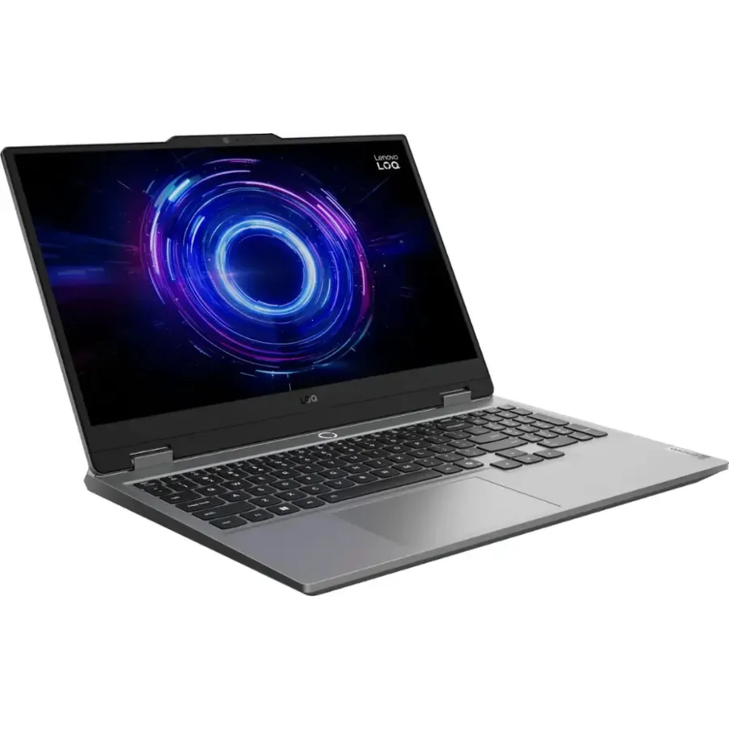Lenovo LOQ 15IRX10 – Laptop Gamer 15.6" FHD 144Hz, Intel Core i5-13450HX, NVIDIA RTX 5050 8GB, 16GB RAM, 512GB SSD, Luna Grey, Teclado Retroiluminado