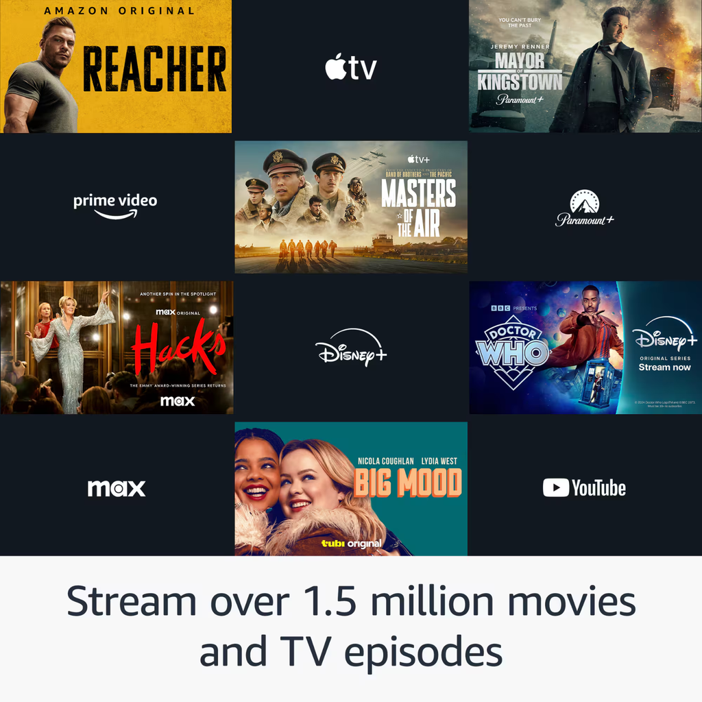 Amazon Fire TV Stick 4K (Nuevo Modelo) – Streaming 4K UHD, Wi-Fi 6, Control por Voz Alexa, HDR10+, Dolby Vision