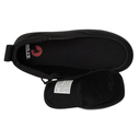BILLY Footwear Toddler Harmon Sneakers - Black 7T: Zipper & Lace Up, Cushioned Insole, Non Marking Sole
