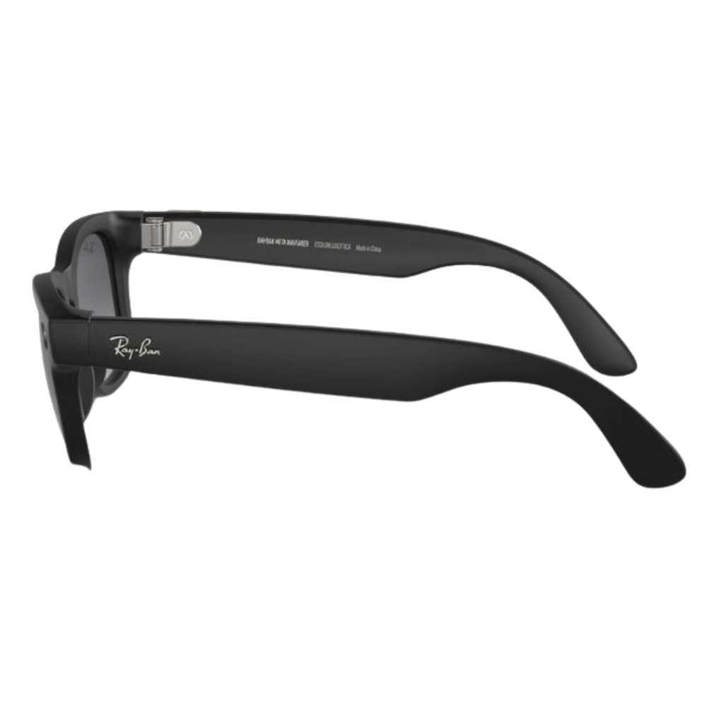 Gafas Inteligentes Ray-Ban Meta Wayfarer RW4006 Matte Black Lentes Polarizados