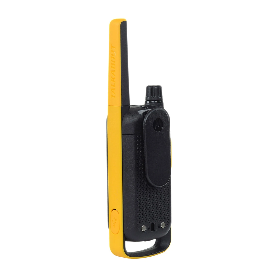 Radios de Dos Vías Recargables – Dual Pack con Accesorios, Largo Alcance, Audio Claro, USB Rechargeable, Walkie Talkies para Trabajo y Outdoor