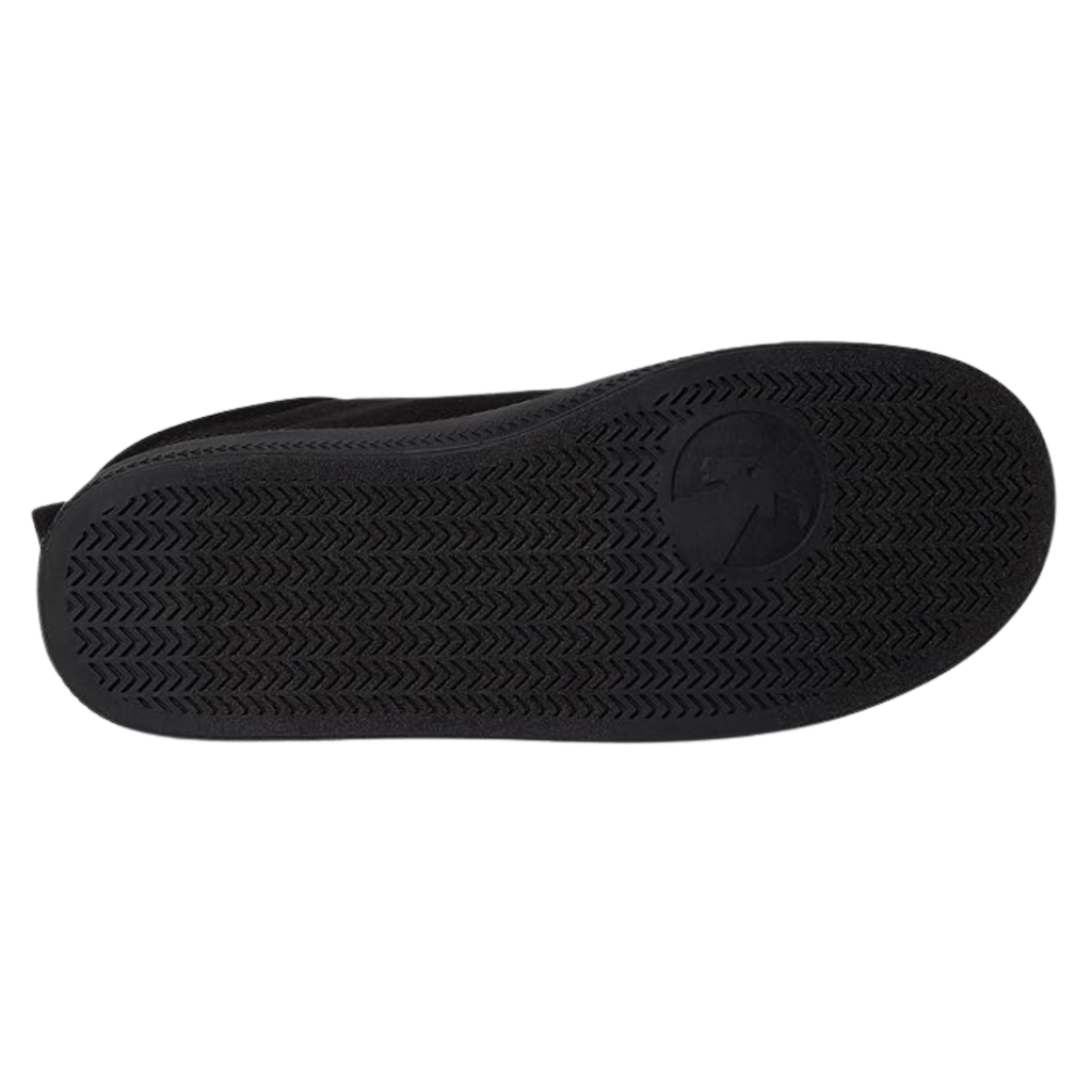 BILLY Footwear Toddler Harmon Sneakers - Black 8T: Zipper Lace Up, Cushioned Insole, Non Marking Sole
