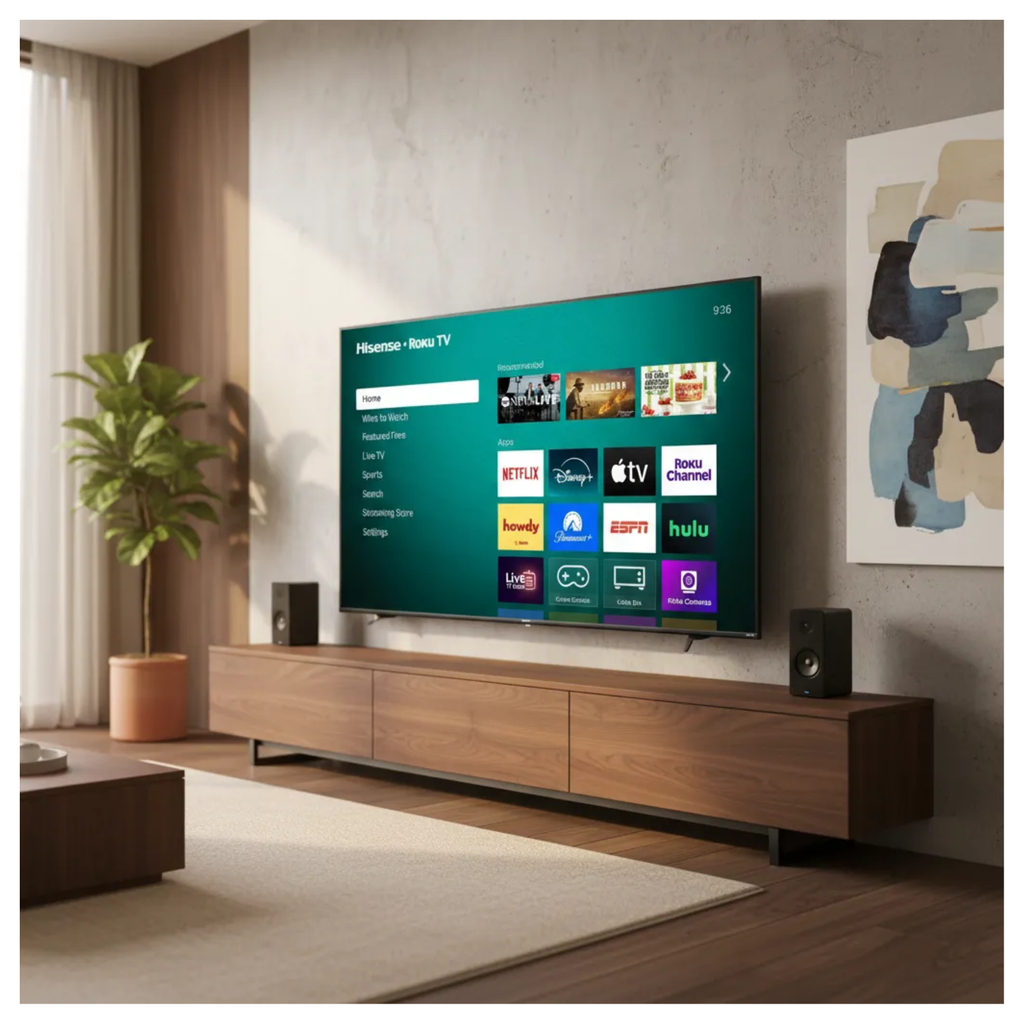 Hisense 58" QD50R Series Hi-QLED 4K UHD Smart Roku TV HDR Wi-Fi