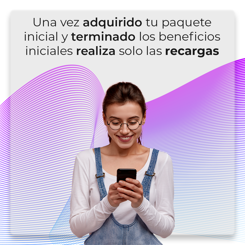 Paquete inicial Mifi 10 Gb vigencia de 30 días