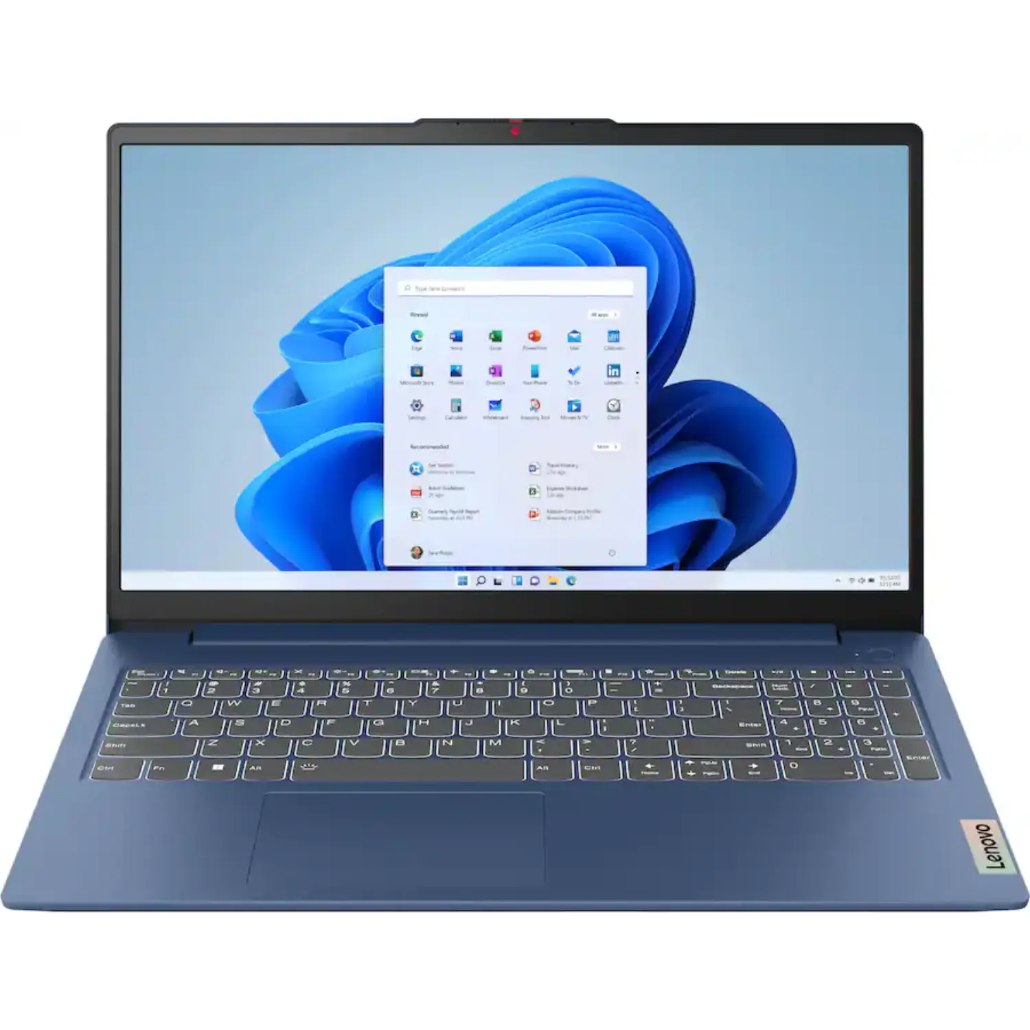 Lenovo IdeaPad Slim 3 15.6" FHD Ryzen 5 8GB RAM 256GB SSD Windows 11 Azul