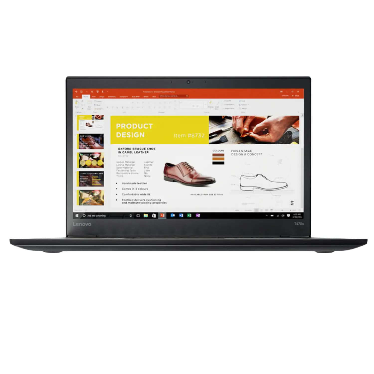 Lenovo ThinkPad T470s Intel Core i5-7200U, 8GB RAM, 256GB SSD, Pantalla 14" Full HD, HDMI, Wi-Fi AC, Windows 11 Pro, Teclado Retroiluminado Inglés/Español (Grade A)