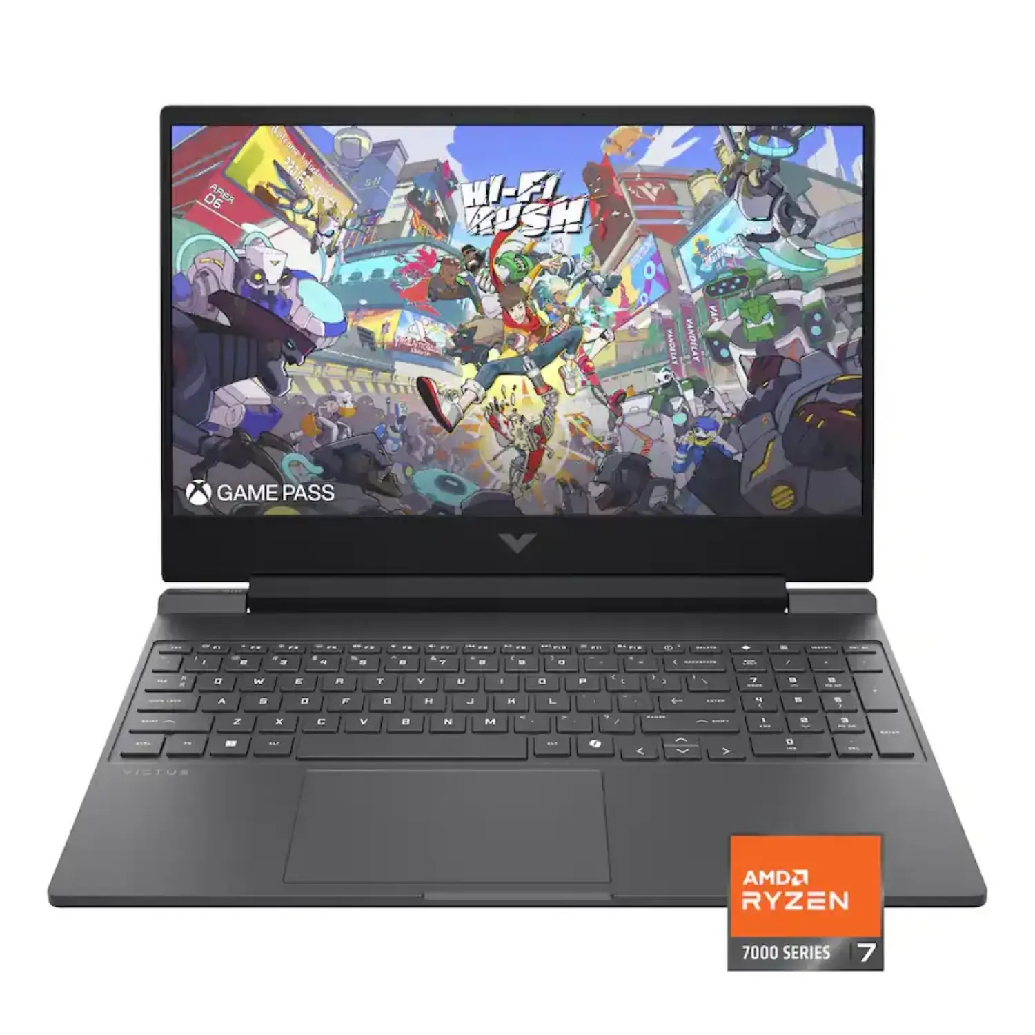 [BM4X8UA#ABA/OB] HP Victus 15-fb3093 Gaming 15.6" 144Hz - AMD Ryzen 7 7445HS, RTX 4050 6GB, 16GB RAM, 512GB SSD - Mica Silver (Open Box)