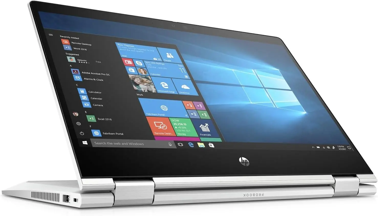 [226V3UCI#ABA_HP_88IRI_B/RFB] Refurbished - HP ProBook x360 435 G7 Notebook PC | 1920x1080 | AMD Ryzen 7 PRO 4750U | Integrated GPU | 16 GB DDR4 | 512GB SSD | Microsoft Windows 11 Pro | SILVER | Touchscreen | Webcam (CTO) *GRADE A/B*