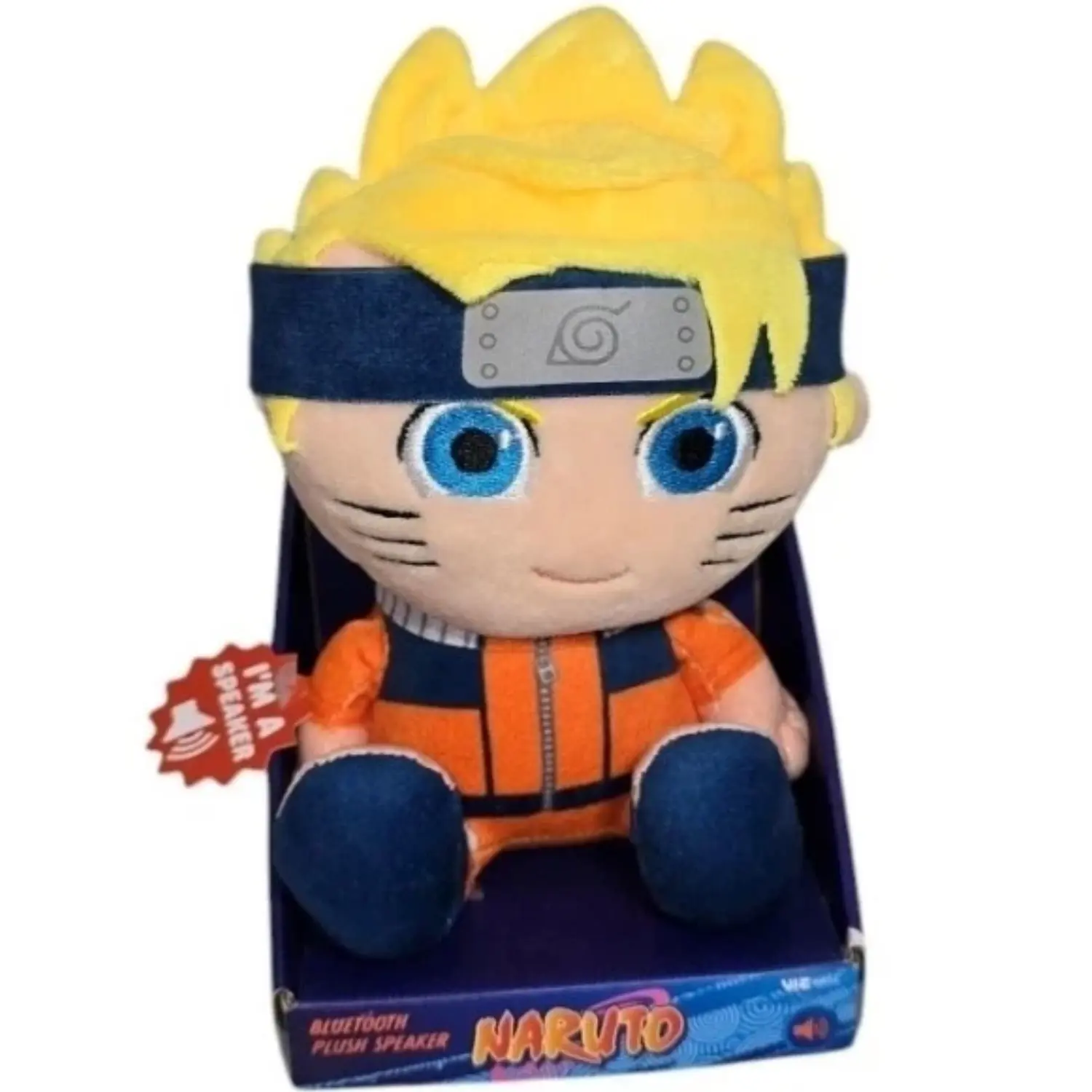 [BITTYNARUTOPL/NEW] Bocina Peluche Naruto 5 Pulgadas Bluetooth Portátil Coleccionable