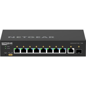 [GSM4210PD-100NAS/NEW] NETGEAR AV Line M4250-9G1F-PoE+ - switch - 10 ports - managed - rack-mountable