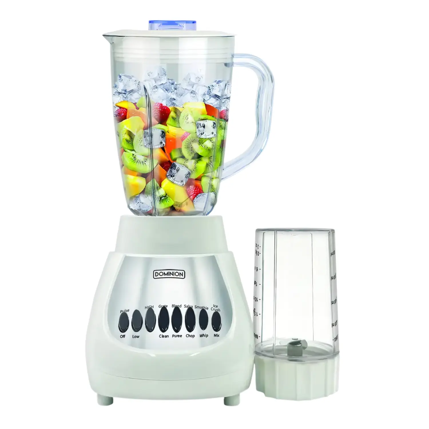 [D4103BCWP/NEW] DOMINION BlendMax600 Duo White Licuadora 2 en 1 Multifuncional