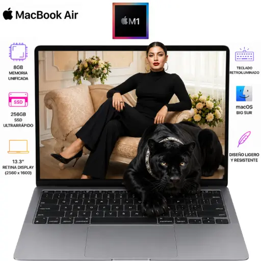 [A2337SPG20-M187-8-S256/RFB] Apple MacBook Air 13.3" Retina M1 8GB RAM 256GB SSD Space Gray